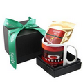 11 Oz. White Mug & Gourmet Tea in Deluxe Gift Box (Full Color)